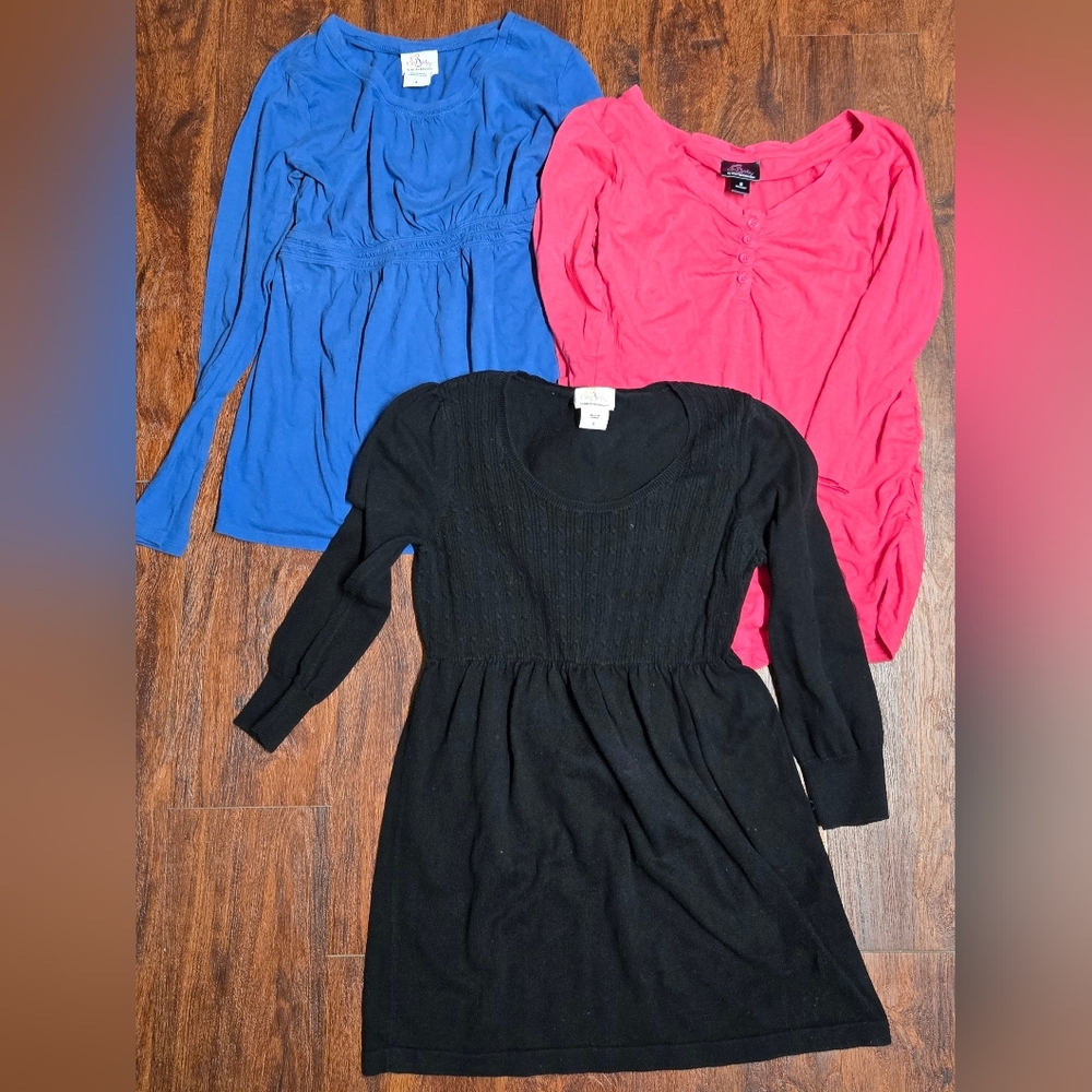 Maternity shirts bundle women's size small